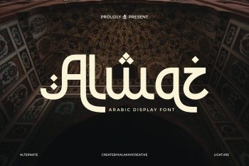 Arabic Display Font