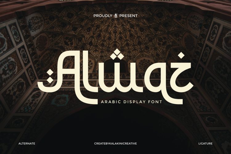 Arabic Display Font