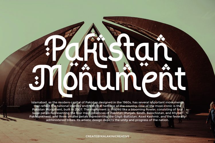 Arabic Display Font
