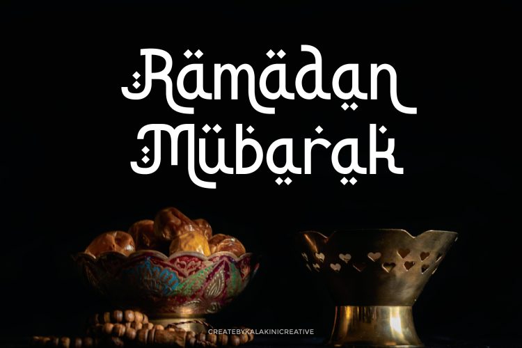 Arabic Display Font