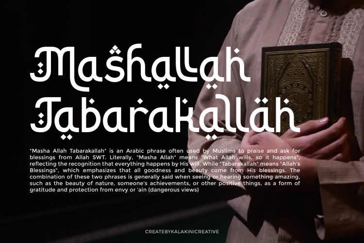 Arabic Display Font