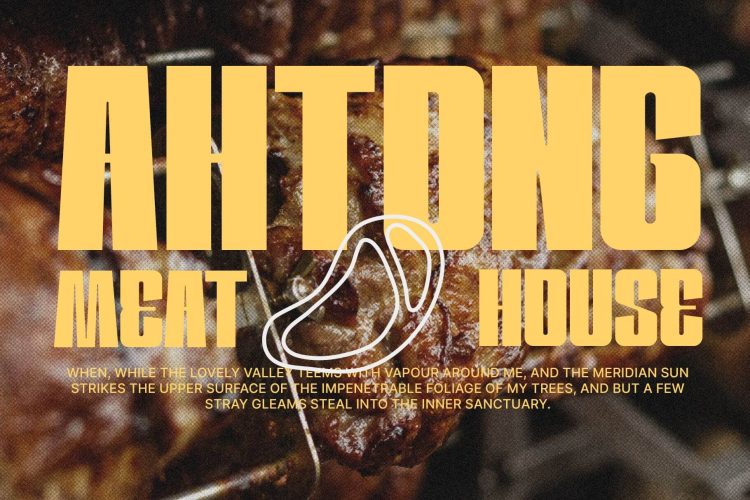 Bold Condensed Sans Serif Font