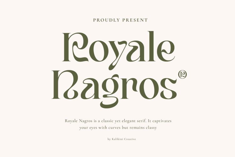 Elegant Serif Font