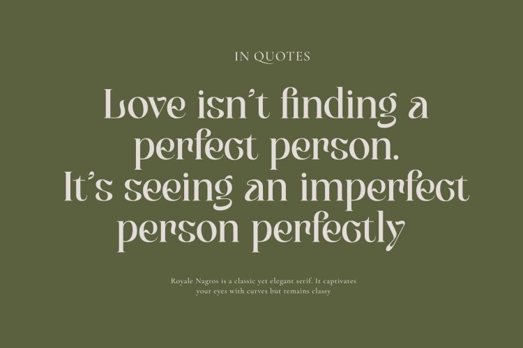 Elegant Serif Font