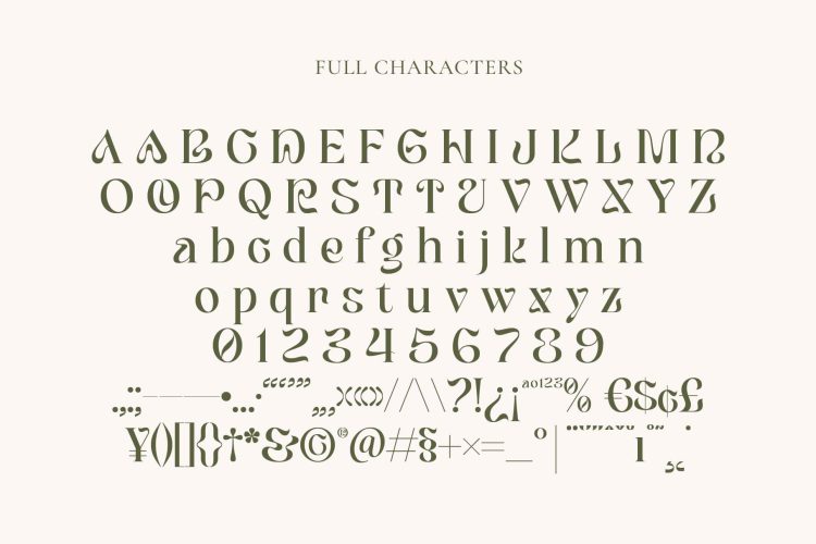 Elegant Serif Font