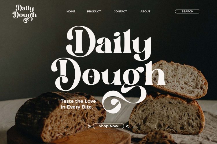 Retro Serif Font