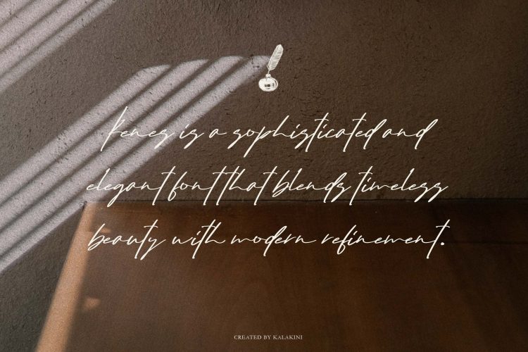 Signature Script Font