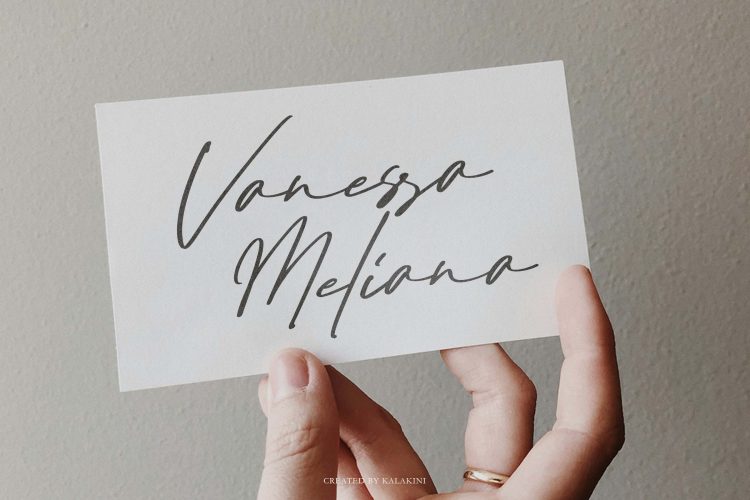 Signature Script Font